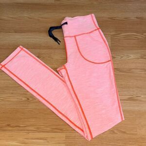 Lululemon Athletica Leggings with Orange Accents